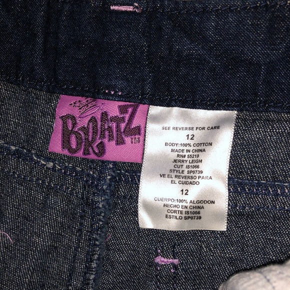 BRATZ Vintage Dark Wash Jeans - Picture 8 of 8